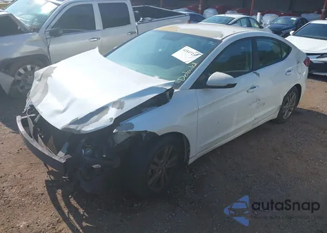 2018 Hyundai Elantra Sel из США, поврежденный, VIN 5NPD84LF0JH302880